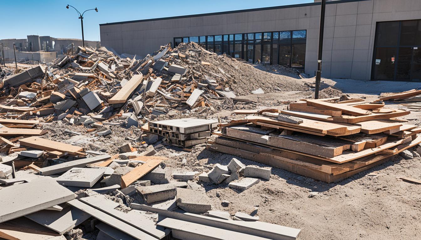 Construction debris removal